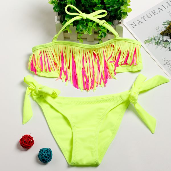 5 ~ 16y девочки swimwear два кусочка девушки купальник кисточкой стиль дети купальники дети бикини наборы biquini infantil-st9016 / st116
5 ~ 16y девочки swimwear два кусочка девушки купальник кисточкой стиль дети купальники дети бикини наборы biquini infantil-st9016 / st116