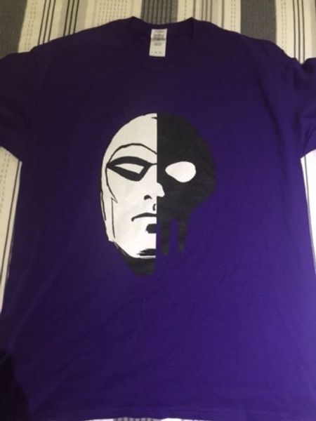 fashion- "two face" design t-shirt licensed by king features new t shirt short sleeve men's t-shirt fashion selling big size, White;black
fashion- "two face" design t-shirt licensed by king features new t shirt short sleeve men's t-shirt fashion selling big size, White;black