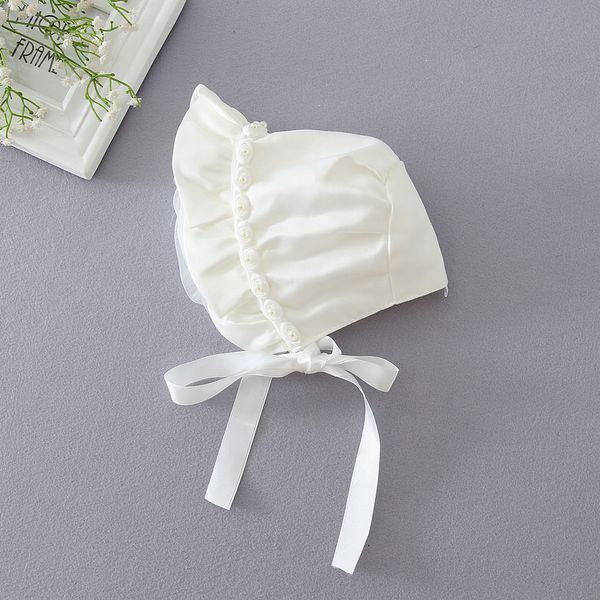 christening bonnet white newborn baby hat pearl beaded baptism bonnet 0-1y toddler baby special occasion accessories a015, Red;yellow
christening bonnet white newborn baby hat pearl beaded baptism bonnet 0-1y toddler baby special occasion accessories a015, Red;yellow