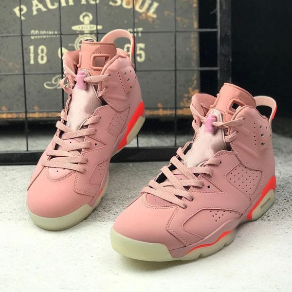 высокое качество jumpman 6 тысячелетнее розовый баскетбол обувь мужчины женщины 6s aleali may pink спортивные кроссовки обувь
высокое качество jumpman 6 тысячелетнее розовый баскетбол обувь мужчины женщины 6s aleali may pink спортивные кроссовки обувь