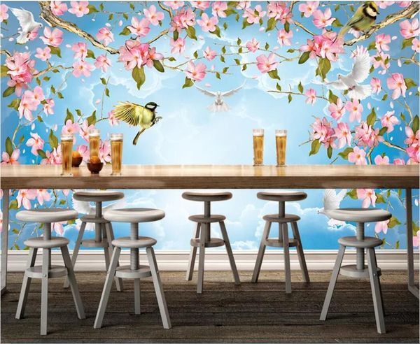 3d room wallpaper custom p mural flower and bird sky cloud beautiful tv sofa background wall wallpaper for walls 3 d
3d room wallpaper custom p mural flower and bird sky cloud beautiful tv sofa background wall wallpaper for walls 3 d