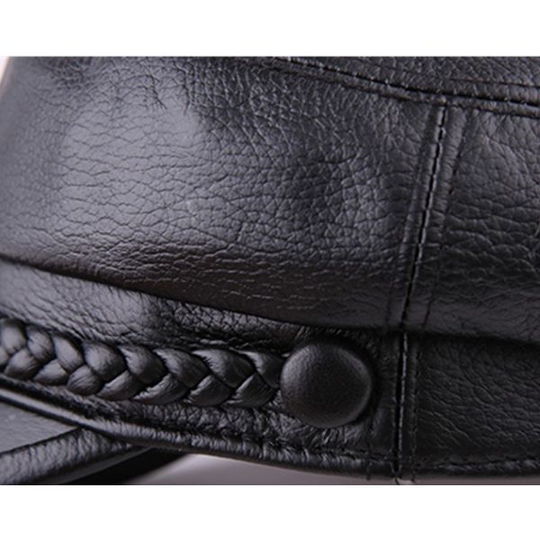 women autumn winter sheepskin warm military hats youth female fashion flat hat 2019 new style tide leisure leather cap, Blue;gray
women autumn winter sheepskin warm military hats youth female fashion flat hat 2019 new style tide leisure leather cap, Blue;gray