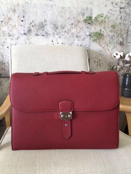 quality women and men original handmade with wax thread red brief case,togo skin both gold,sliver hardware for chosen
quality women and men original handmade with wax thread red brief case,togo skin both gold,sliver hardware for chosen