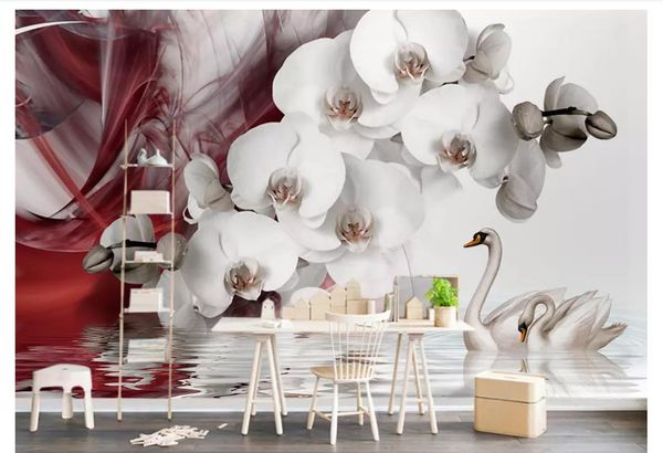 papel de parede custom 3d p mural wall paper modern beautiful butterfly swan living room tv sofa background wall sticker
papel de parede custom 3d p mural wall paper modern beautiful butterfly swan living room tv sofa background wall sticker
