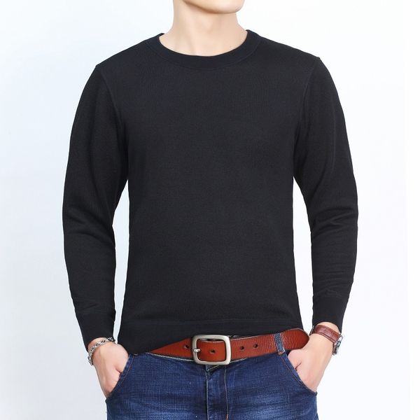 2018 winter new arrivals thick warm sweaters o-neck 100% cotton sweater men brand clothing knitted cashmere pullover men, White;black
2018 winter new arrivals thick warm sweaters o-neck 100% cotton sweater men brand clothing knitted cashmere pullover men, White;black
