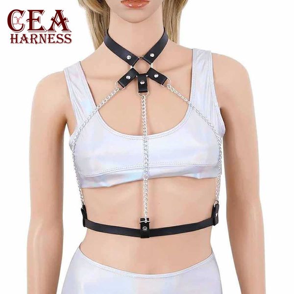cea. women leather garters bra harness goth leg bondage straps fashion bra leg garter adjustable belt punk style strappy, Black;white
cea. women leather garters bra harness goth leg bondage straps fashion bra leg garter adjustable belt punk style strappy, Black;white