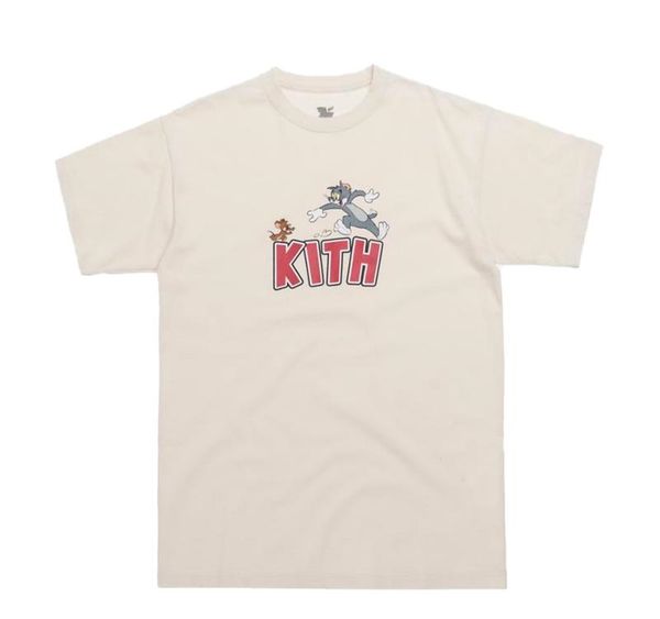 kith x tom jerry tee cat and mouse cartoon printed men women t-shirt simple summer short sleeve street skateboard tee hfymtx567, White;black 
kith x tom jerry tee cat and mouse cartoon printed men women t-shirt simple summer short sleeve street skateboard tee hfymtx567, White;black