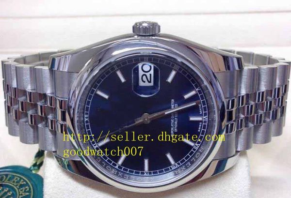 original box mens batman 36mm datejust 116200 steel blue dial asia 2813 movement automatic mens stainless steel watches, Slivery;black
original box mens batman 36mm datejust 116200 steel blue dial asia 2813 movement automatic mens stainless steel watches, Slivery;black