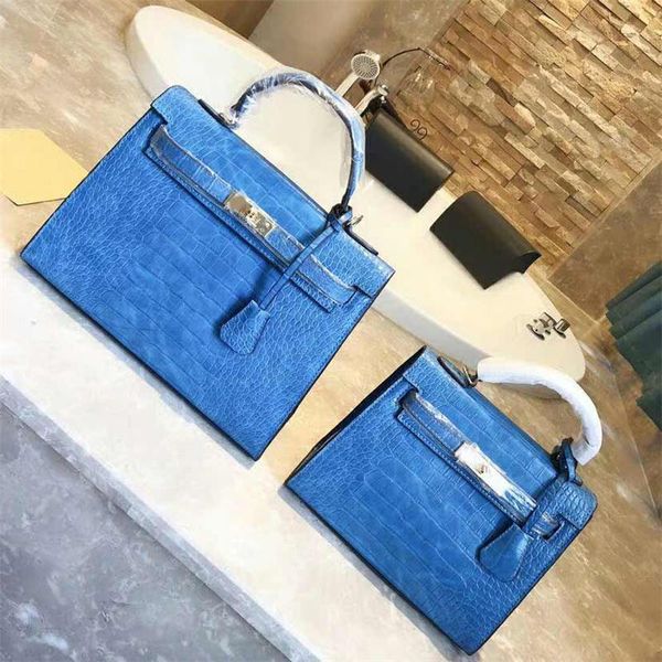 designer handbags fashion totes luxury purse kily bag women hams alligator pattern luxury purse hand bag