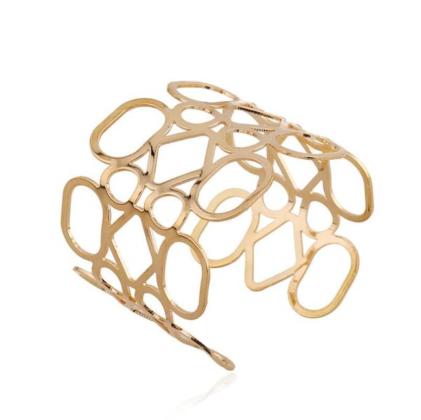 bohemian fashion jewelry open bracelet female personality hollow geometric round gold-plated bracelet fast delivery wholesale, Black
bohemian fashion jewelry open bracelet female personality hollow geometric round gold-plated bracelet fast delivery wholesale, Black