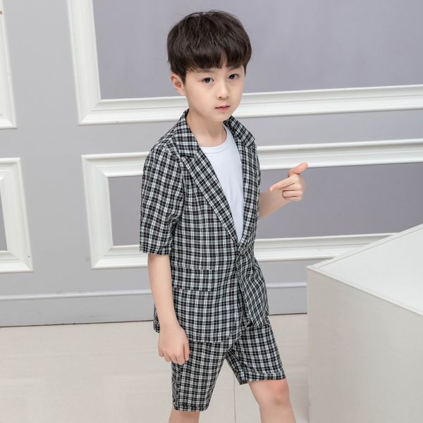 2020 children kids wedding clothing set school kids costume new fashion boys formal suits summer 2pcs short sleeve blazer+shorts, White
2020 children kids wedding clothing set school kids costume new fashion boys formal suits summer 2pcs short sleeve blazer+shorts, White