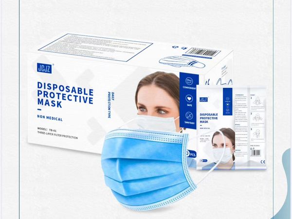 masque jetable / FFP2 50 Pack disposable face mask 3 Layers Dustproof and Haze Braided Elastic Earhook Salon Masks
masque jetable / FFP2 50 Pack disposable face mask 3 Layers Dustproof and Haze Braided Elastic Earhook Salon Masks