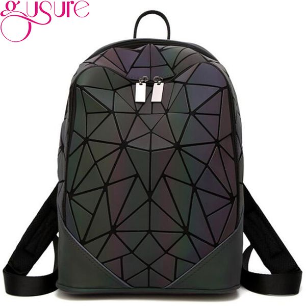 gusure fashionable luminous irregular triangle women backpack rucksack bag for teen student bag school daypack large capacity
gusure fashionable luminous irregular triangle women backpack rucksack bag for teen student bag school daypack large capacity