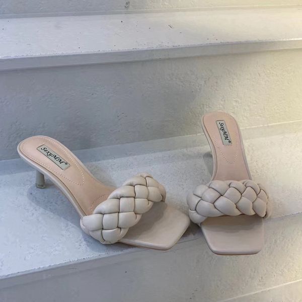 suojialun 2020 летняя новая мода женщины плетение трусы высокого качества peep toe сандал повседневный открытый рим слайды, Black
suojialun 2020 летняя новая мода женщины плетение трусы высокого качества peep toe сандал повседневный открытый рим слайды, Black