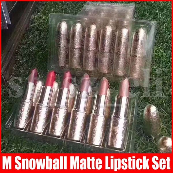 m lip makeup set snowball rouge en snow lipstick 6 colors moisturizing long-lasting matte lipstick lip kit high quality
m lip makeup set snowball rouge en snow lipstick 6 colors moisturizing long-lasting matte lipstick lip kit high quality