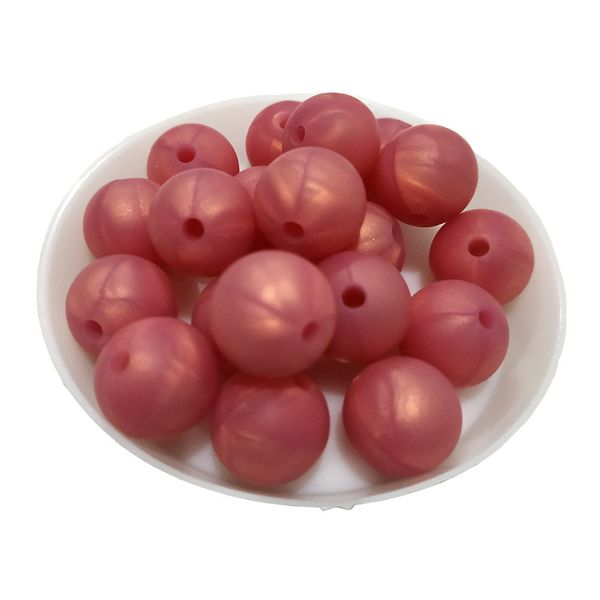 100pcs 12mm dark pearl pink silicone round shaped beads diy toddler teether food grade baby teething jewelry necklace nursing accessories
100pcs 12mm dark pearl pink silicone round shaped beads diy toddler teether food grade baby teething jewelry necklace nursing accessories