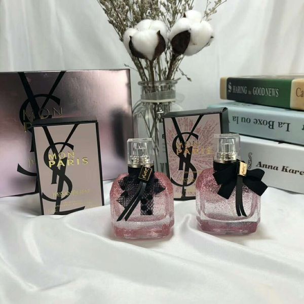 

19ss new fashion fireworks 30ml+ lace 30ml perfume 2 piece set gift boxed new with flash, lady sweet route quiet perfume ing