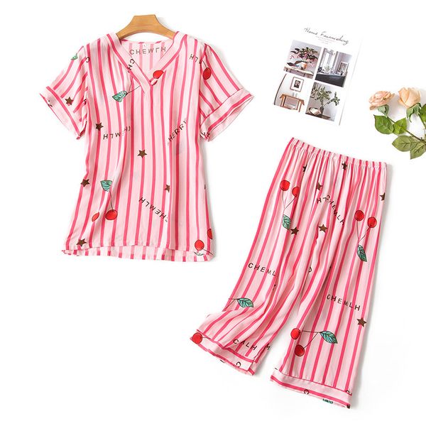 cearpion women short pajama set sleepwear casual print nightgown young girl's 2pcs shirt&pants femme lovely night lounge wear, Blue;gray
cearpion women short pajama set sleepwear casual print nightgown young girl's 2pcs shirt&pants femme lovely night lounge wear, Blue;gray