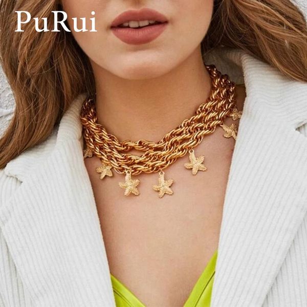 ожерелье purui многоуровневых звезд подвески для женщин коренастого gold chain choker ожерелье себе воротничок моды богемных ювелирных издел, Golden;silver
ожерелье purui многоуровневых звезд подвески для женщин коренастого gold chain choker ожерелье себе воротничок моды богемных ювелирных издел, Golden;silver