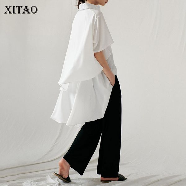 xitao white women blouse irregular thin plus size goddess fan casual style lose single breast 2020 summer shirt gcc3625
xitao white women blouse irregular thin plus size goddess fan casual style lose single breast 2020 summer shirt gcc3625