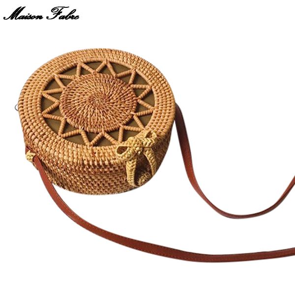 maison fabre 2019 new fashion women's circle handwoven bali round retro rattan straw beach bag crossbody
maison fabre 2019 new fashion women's circle handwoven bali round retro rattan straw beach bag crossbody