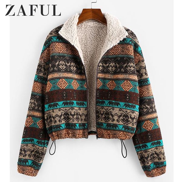 zaful tribal print plaid faux fur lined jacket women high waist hoodies sweatshirts 2019 winter vintage jackets coats outwear, Black
zaful tribal print plaid faux fur lined jacket women high waist hoodies sweatshirts 2019 winter vintage jackets coats outwear, Black