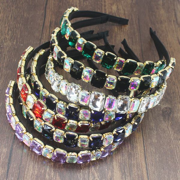 baroque luxury ab multicolor sparkly crystal rhinestone headband vintage metal headdress fashion hair wedding accessories, Golden;white
baroque luxury ab multicolor sparkly crystal rhinestone headband vintage metal headdress fashion hair wedding accessories, Golden;white