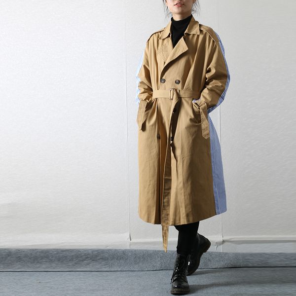superaen women clothes 2018 autumn fashion double breasted long trench coats new plus size streetwear outwear women long coat, Tan;black
superaen women clothes 2018 autumn fashion double breasted long trench coats new plus size streetwear outwear women long coat, Tan;black