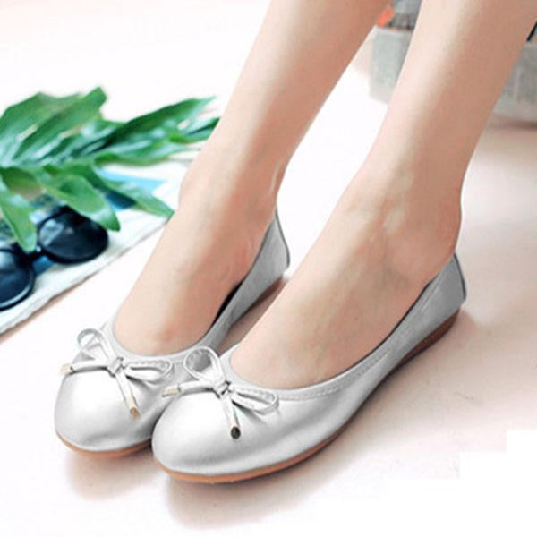 spring and autumn ballet flats women pu leather ballet shoes shoe size 42 43 sweet beauty bow flats, Black
spring and autumn ballet flats women pu leather ballet shoes shoe size 42 43 sweet beauty bow flats, Black