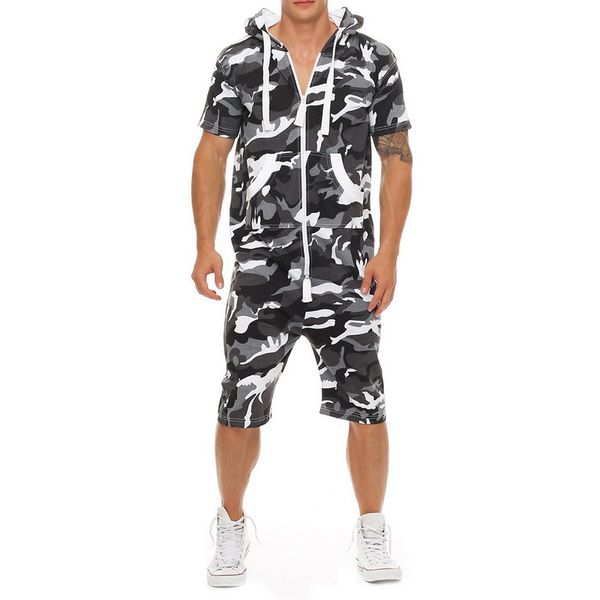 Men Sets Tracksuit Fashion Mens Rompers Short Sleeve Casual Man Suit Jumpsuit Men Camofluage Printed Overalls Size M-3XL
Men Sets Tracksuit Fashion Mens Rompers Short Sleeve Casual Man Suit Jumpsuit Men Camofluage Printed Overalls Size M-3XL