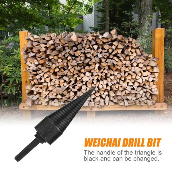drill bit chop wood splitting tool splitting cone log splitters wood breaking machine breaker firewood chopper 38mm/42mm
drill bit chop wood splitting tool splitting cone log splitters wood breaking machine breaker firewood chopper 38mm/42mm