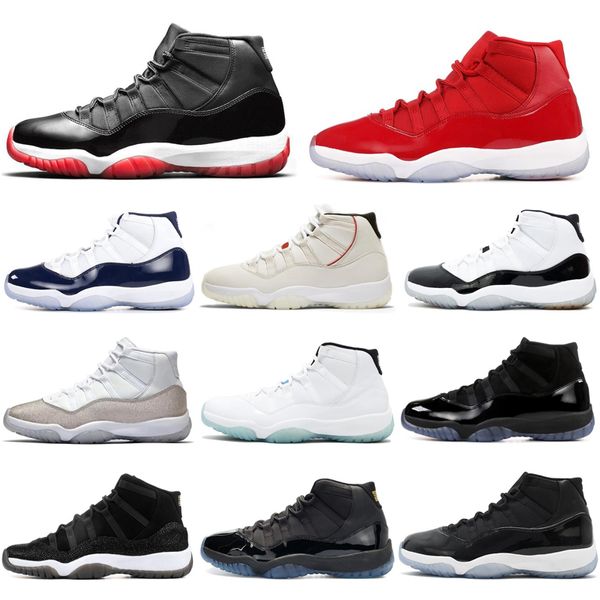 classic jumpman 11 bred 2019 11s men women basketball shoes concord metallic silver cap and gown mens trainers sports sneakers size 5.5-13
classic jumpman 11 bred 2019 11s men women basketball shoes concord metallic silver cap and gown mens trainers sports sneakers size 5.5-13