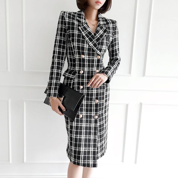 wool blends coats women slim fit double breasted blazer neck midi trench coats, Black
wool blends coats women slim fit double breasted blazer neck midi trench coats, Black