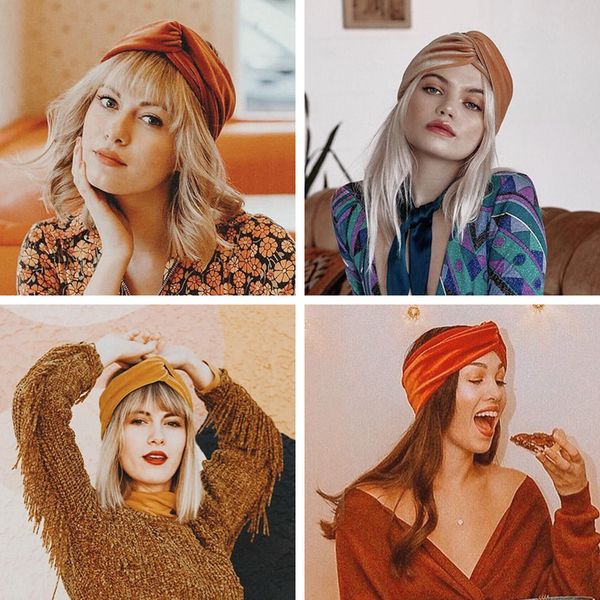 10pcs turban women hair hoop band bows elastic headkerchief sport hairbands head band knot headbands for girls headwear headwrap 17 color, Black;brown 
10pcs turban women hair hoop band bows elastic headkerchief sport hairbands head band knot headbands for girls headwear headwrap 17 color, Black;brown