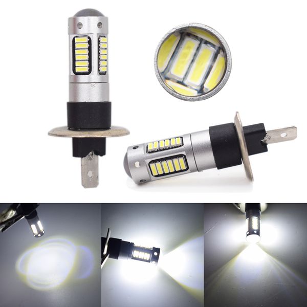 2pcs high power 6000k white 30-smd 4014 h1 led replacement bulbs for car fog lights, daytime running lights, drl lamps
2pcs high power 6000k white 30-smd 4014 h1 led replacement bulbs for car fog lights, daytime running lights, drl lamps