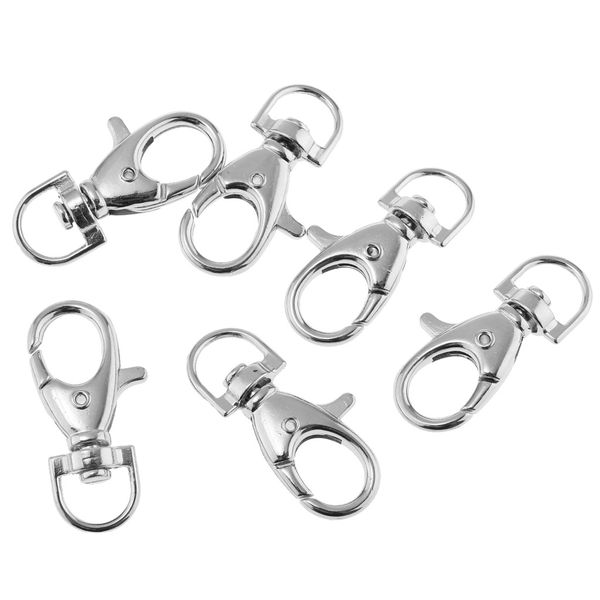 60pcs metal swivel clasps lanyard snap hook lobster claw clasp jewelry connector
60pcs metal swivel clasps lanyard snap hook lobster claw clasp jewelry connector