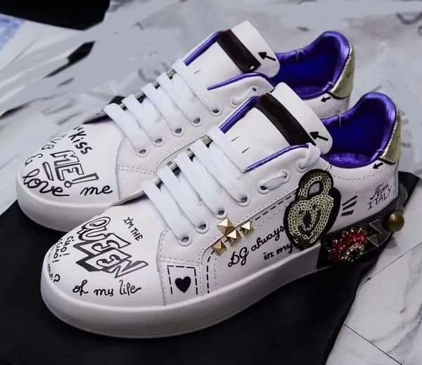 real leather sneakers trainers designer shoes womens casual shoes running shoes huaraches size 35-40 with box d8, Black
real leather sneakers trainers designer shoes womens casual shoes running shoes huaraches size 35-40 with box d8, Black