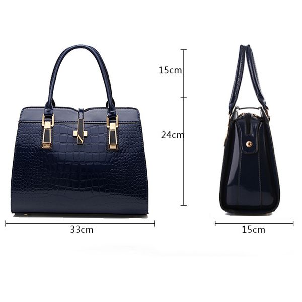 designer luxury purses pu leather handbag designer bag 2020 black color new crocodile pattern women shoulder bags
designer luxury purses pu leather handbag designer bag 2020 black color new crocodile pattern women shoulder bags