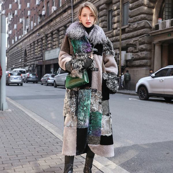 природная real шуба женского wool jacket осень зима пальто женщины одежда 2019 корейского vintage двухлобного fur tops zt5128, Black
природная real шуба женского wool jacket осень зима пальто женщины одежда 2019 корейского vintage двухлобного fur tops zt5128, Black