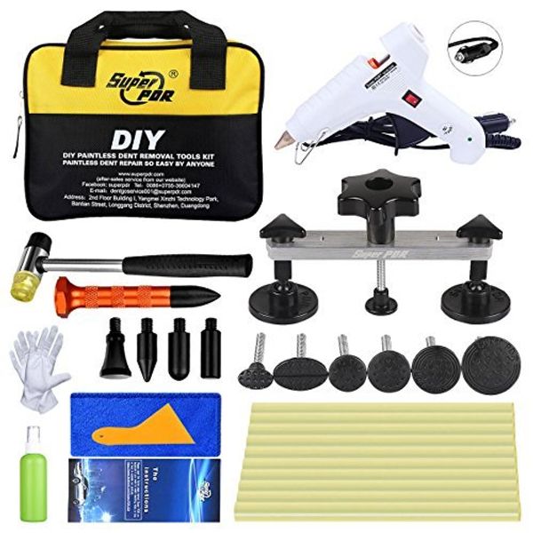 gun dent repair kit removal pcs paintless with bridge puller pdr 24 tool glue bag car professional
gun dent repair kit removal pcs paintless with bridge puller pdr 24 tool glue bag car professional