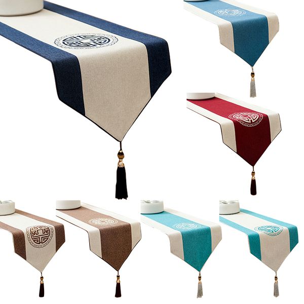 new chinese-style zen table runner tea flag cotton and linen classical table mats coffee table tv cabinet cover end towel strip custom
new chinese-style zen table runner tea flag cotton and linen classical table mats coffee table tv cabinet cover end towel strip custom