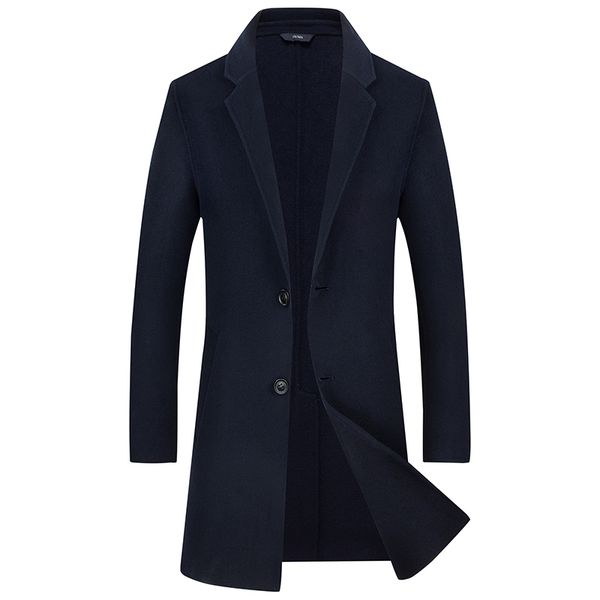 two-sided woolen coat, winter men's wool coat, men's wool coat coat winter and jacket cashmere, Black
two-sided woolen coat, winter men's wool coat, men's wool coat coat winter and jacket cashmere, Black