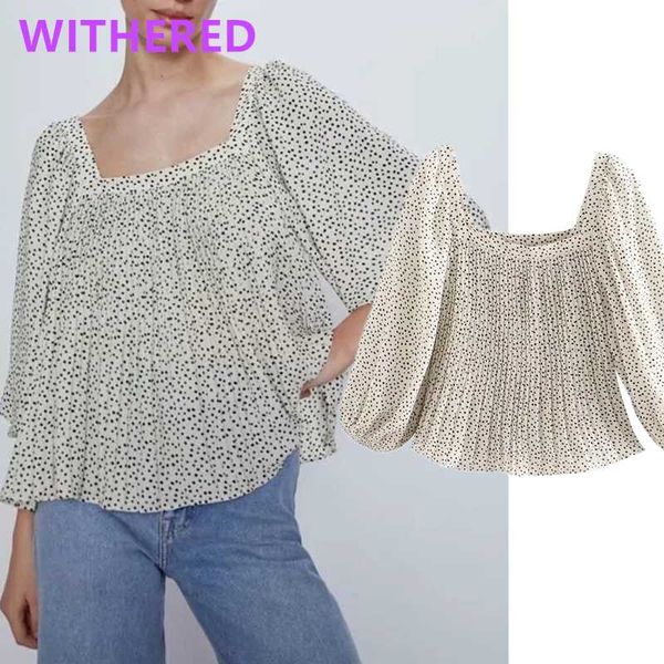 увядшая англия офис леди точка квадратный воротник фонарь рукав блузка женщины blusas mujer de moda 2020 плиссированные рубашки женские топы, White
увядшая англия офис леди точка квадратный воротник фонарь рукав блузка женщины blusas mujer de moda 2020 плиссированные рубашки женские топы, White