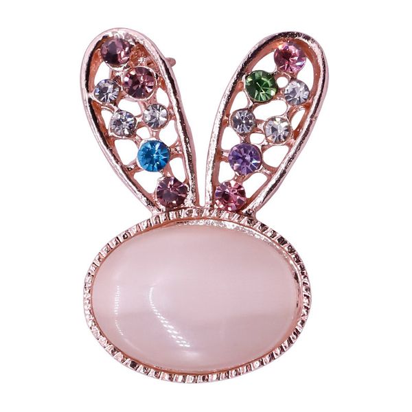 day han cute rabbit ears brooch woman temperament joker alloy diamond a cat's-eye brooch pin accessories product, Gray
day han cute rabbit ears brooch woman temperament joker alloy diamond a cat's-eye brooch pin accessories product, Gray