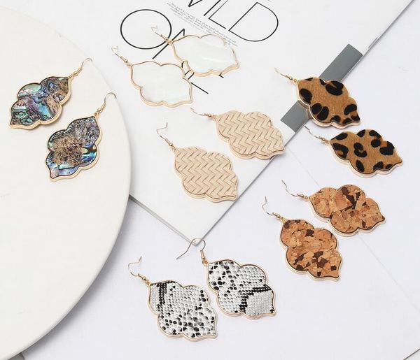kendra hexagon abalone shell leopard leather dangle earrings metal geometric scott earrings jewelry epacket free, Silver
kendra hexagon abalone shell leopard leather dangle earrings metal geometric scott earrings jewelry epacket free, Silver