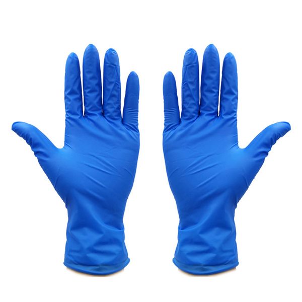 100pcs non-slip disposable gloves nitrile gloves powder-exam blue thick and durable safety protection avoid contact
100pcs non-slip disposable gloves nitrile gloves powder-exam blue thick and durable safety protection avoid contact