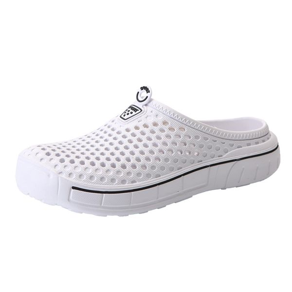 sagace simple womens beach hollow out casual breathable couple slippers round toe non-slip outdoor fashion leisure shallow shoes, Black
sagace simple womens beach hollow out casual breathable couple slippers round toe non-slip outdoor fashion leisure shallow shoes, Black