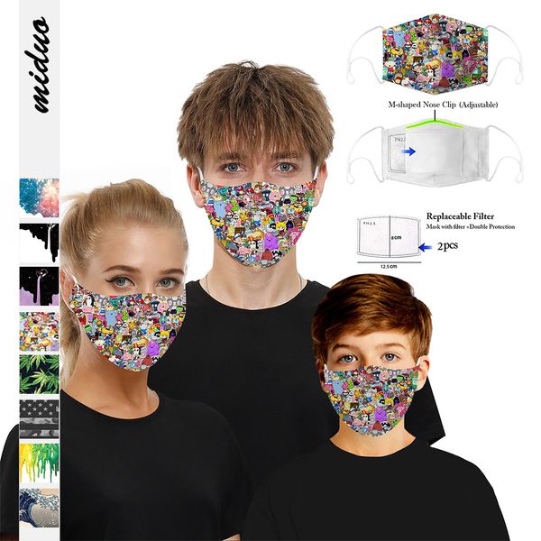 2020 new styles 3d digital printing face mask dust-proof reusable breathable child mask contains filter
2020 new styles 3d digital printing face mask dust-proof reusable breathable child mask contains filter