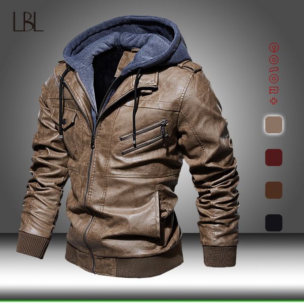 men motorcycle hood winter coat mens warm pu leather jackets man casual hoodies leather jacket male slim fit bomber windbreaker, Black
men motorcycle hood winter coat mens warm pu leather jackets man casual hoodies leather jacket male slim fit bomber windbreaker, Black