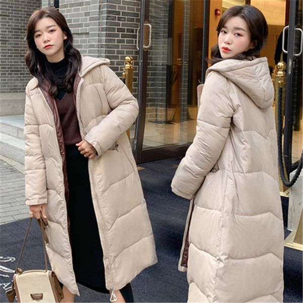 2019 new winter women hooded down jacket black long thick large size winter coat overcoats n1007
2019 new winter women hooded down jacket black long thick large size winter coat overcoats n1007